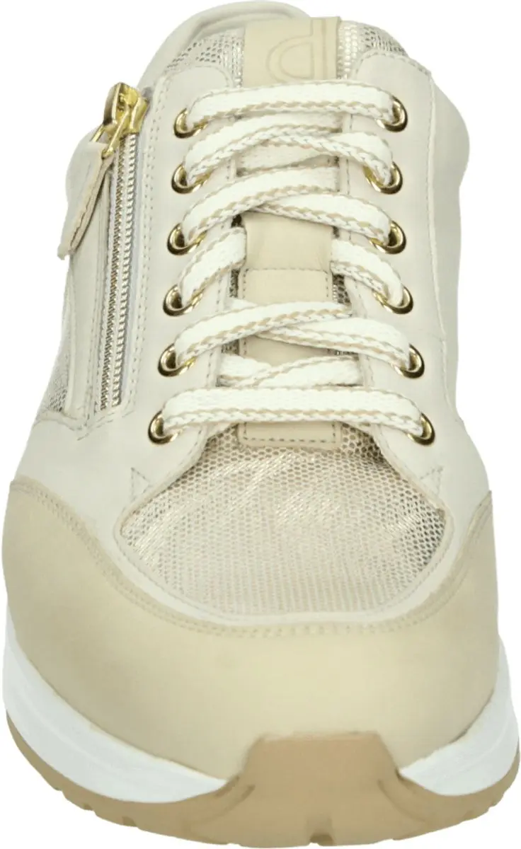 Durea 6322 K Lage Sneakers - Wit/Beige 37.5