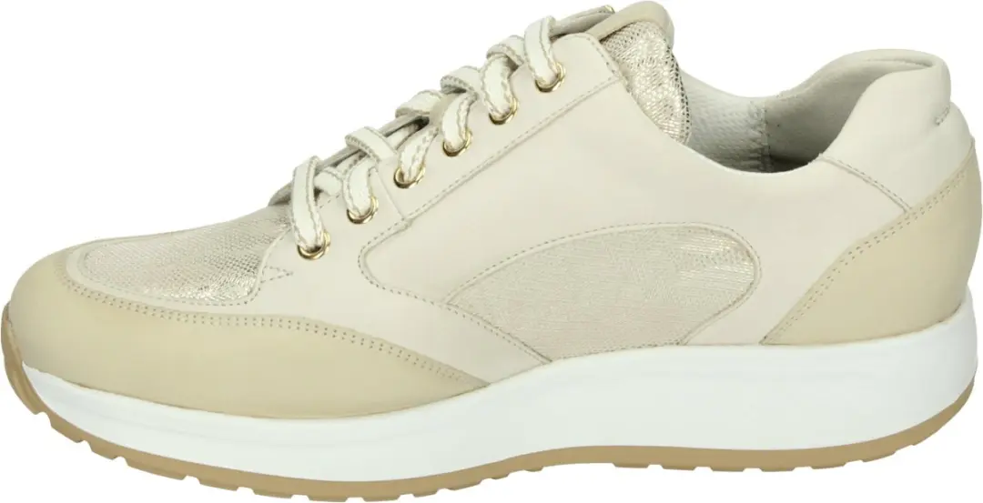 Durea 6322 K Lage Sneakers - Wit/Beige 37.5