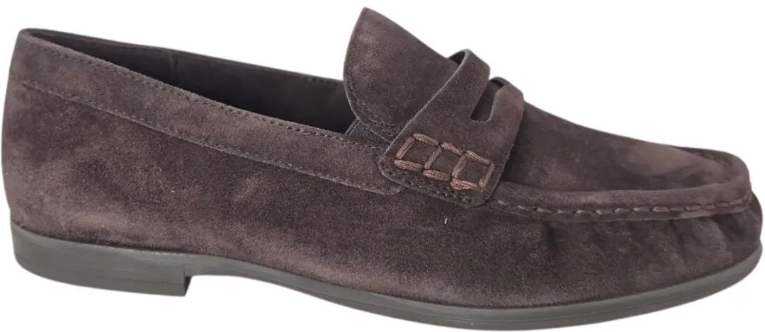 Paul Green moccassin bruin soft suede mocca (Maat