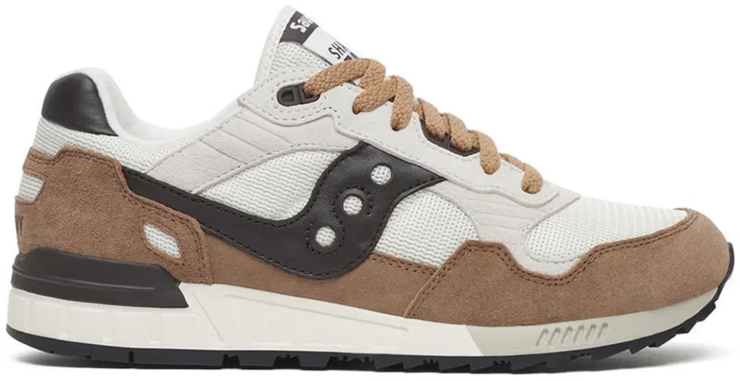 Saucony Shadow 5000 Heren Sneakers - Maat 45 - Coca/Almond Bruin - afbeelding 2 van 4