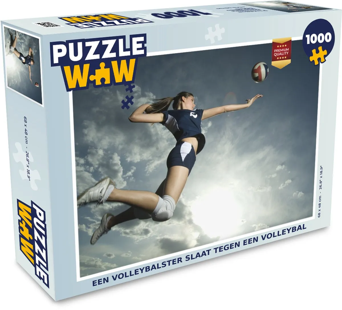 PuzzleWow Legpuzzel 1000 Stuks - Multicolor