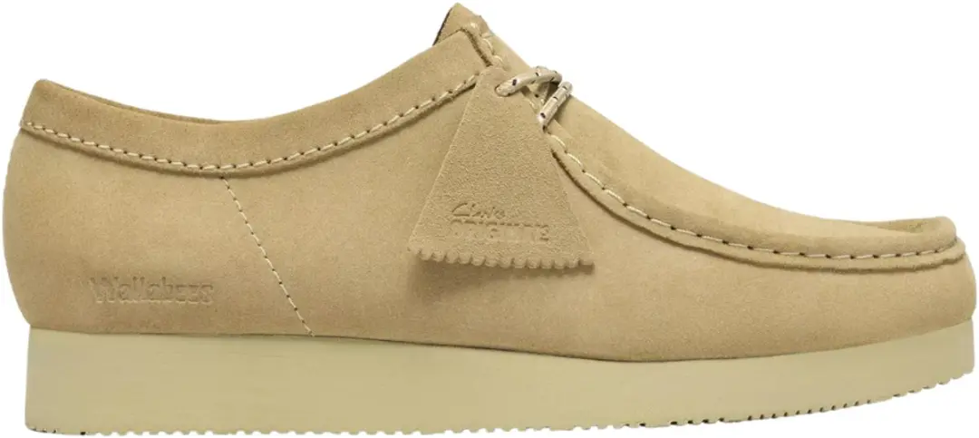 Clarks Wallabee Lite Suède Beige Heren Schoen