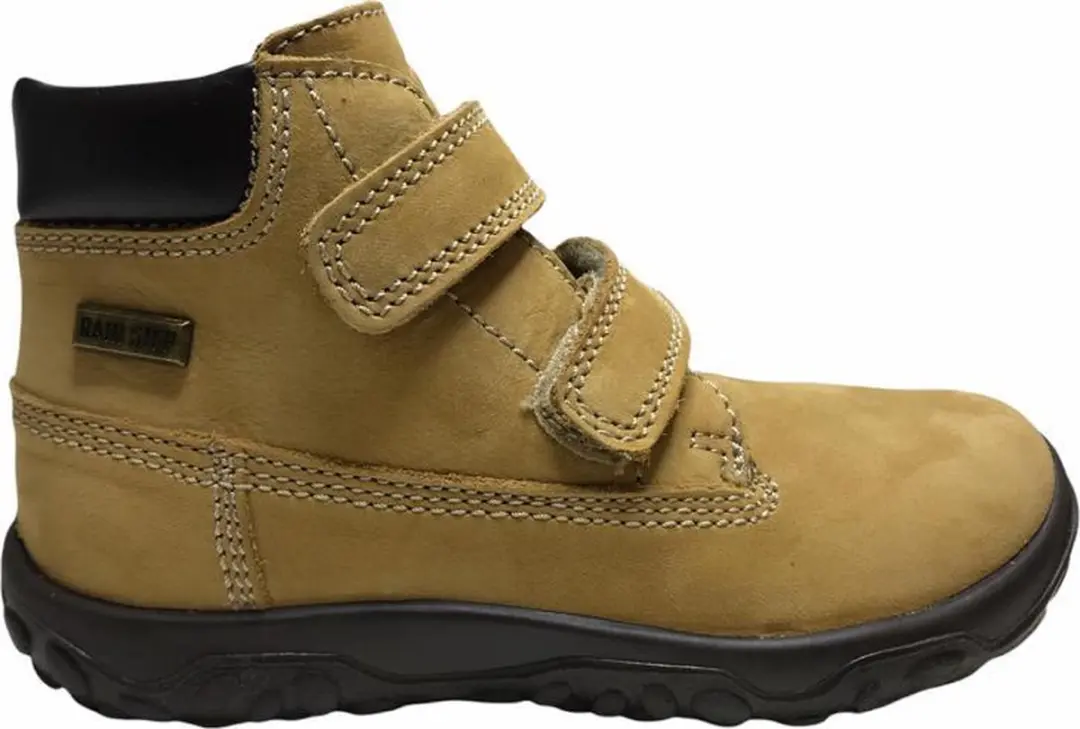 Naturino velcro's hoge warme lederen bottine Toc Oker mt 20