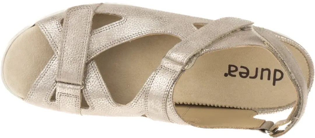 Durea 7419 Dames Sandalen - Taupe 37.5