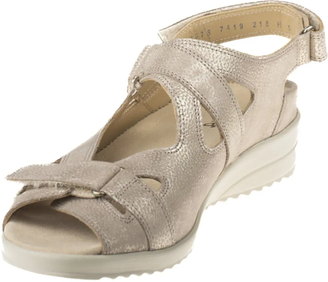 Durea 7419 Dames Sandalen - Taupe 37.5