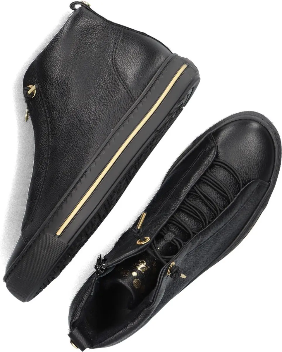 Paul Green 5283 Dames Sneakers - Zwart - Maat 40,5