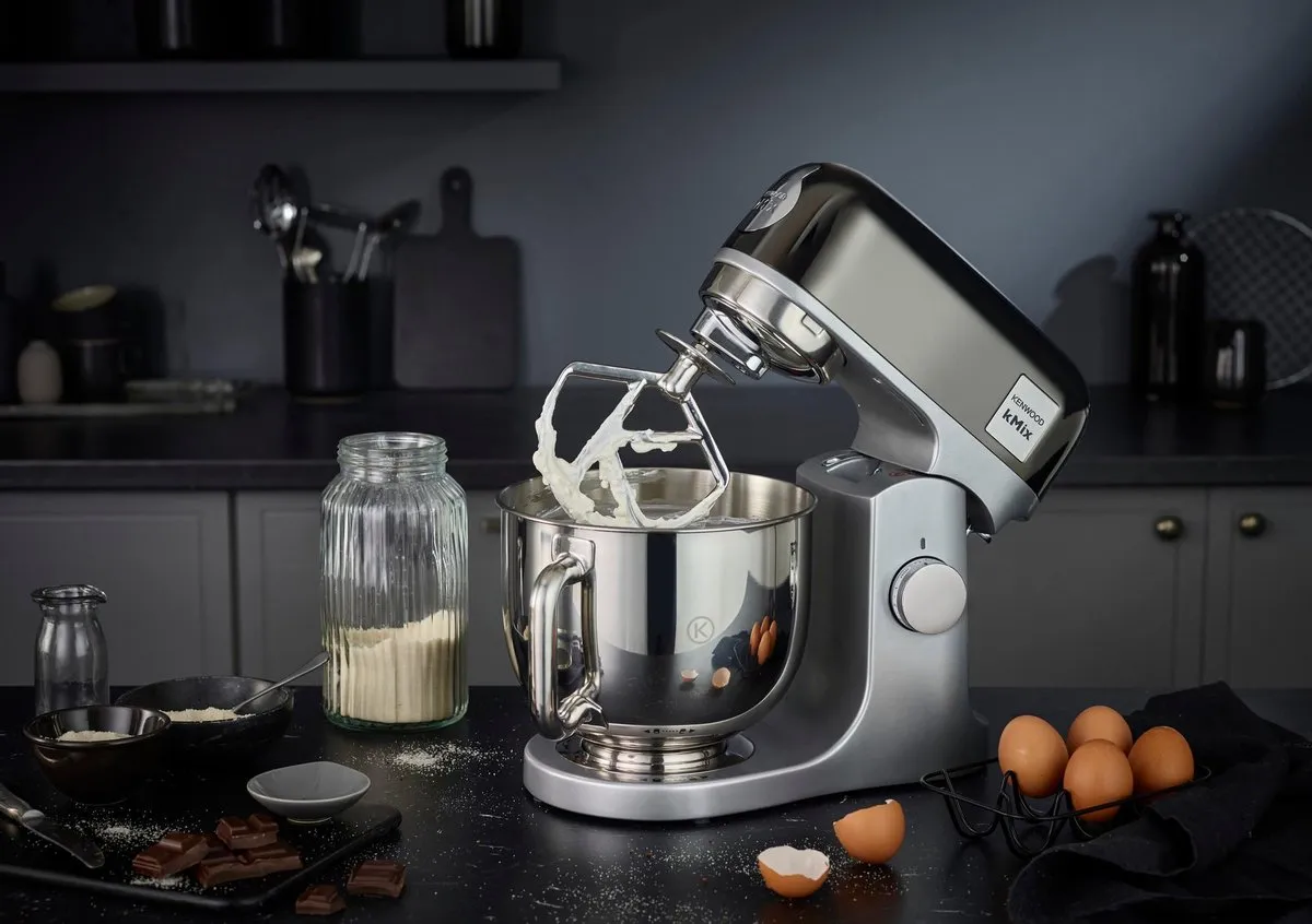 Kenwood kMix KMX760BC Keukenmachine 1000W - Zwart/Zilver