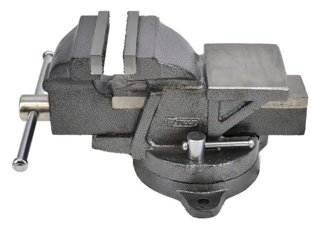 AWTOOLS Draaibare Bankschroef Imadlo 125mm - Zwaar Gietijzer