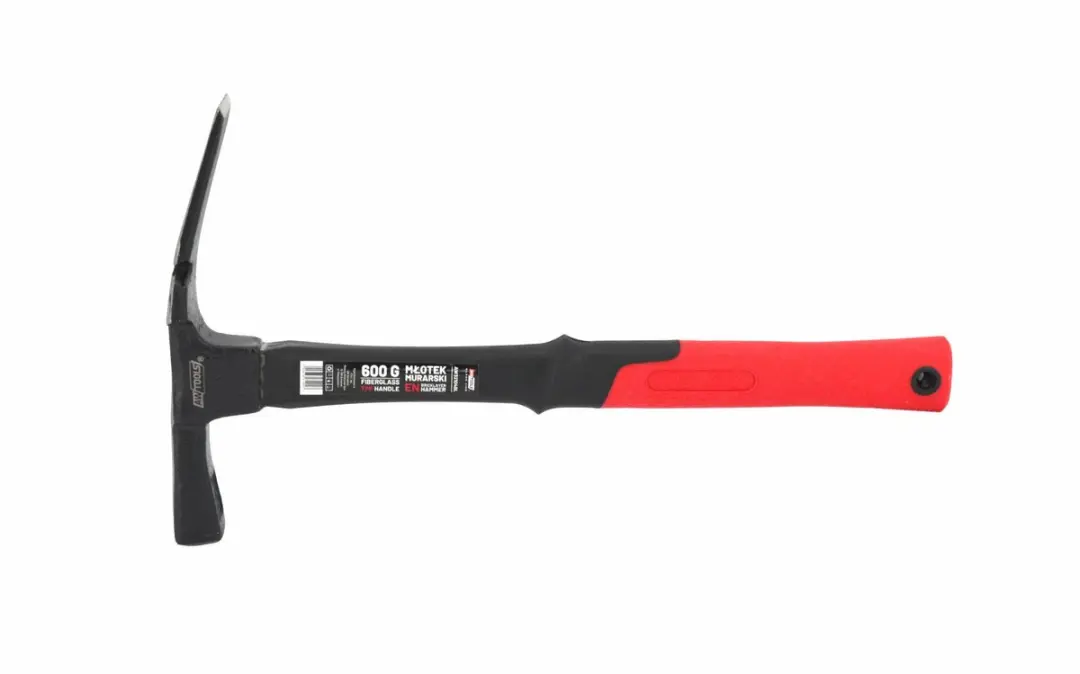 AWTOOLS Black Line - Metselaarshamer - 600g - Glasvezel Steel - Ergonomische Greep