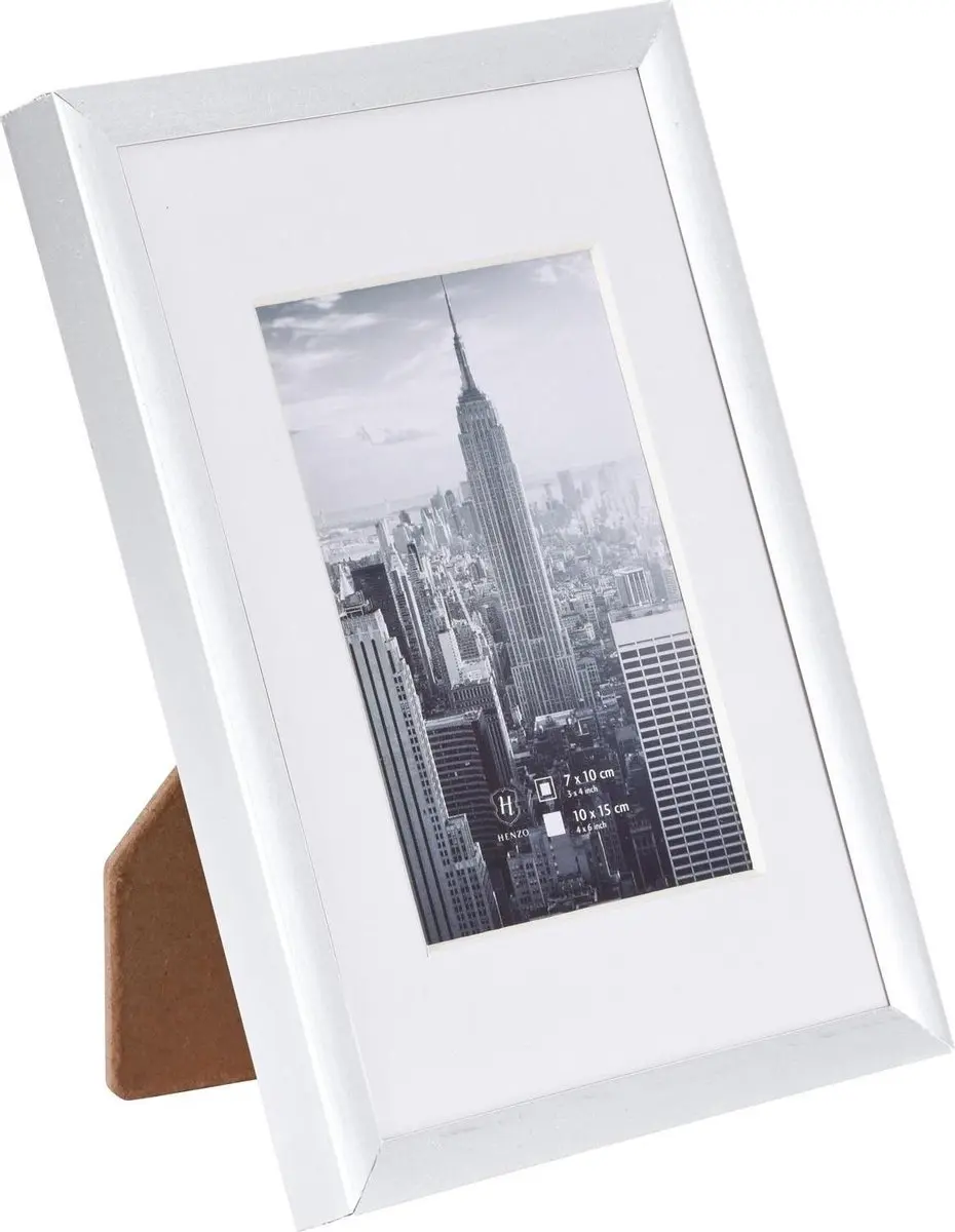 Henzo Manhattan Fotolijst 10x15cm - Zilver - afbeelding 2 van 5