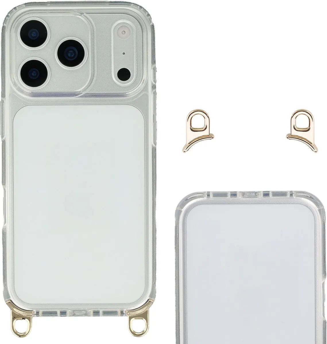 Selencia Hoesje iPhone 17 Pro Max Transparant