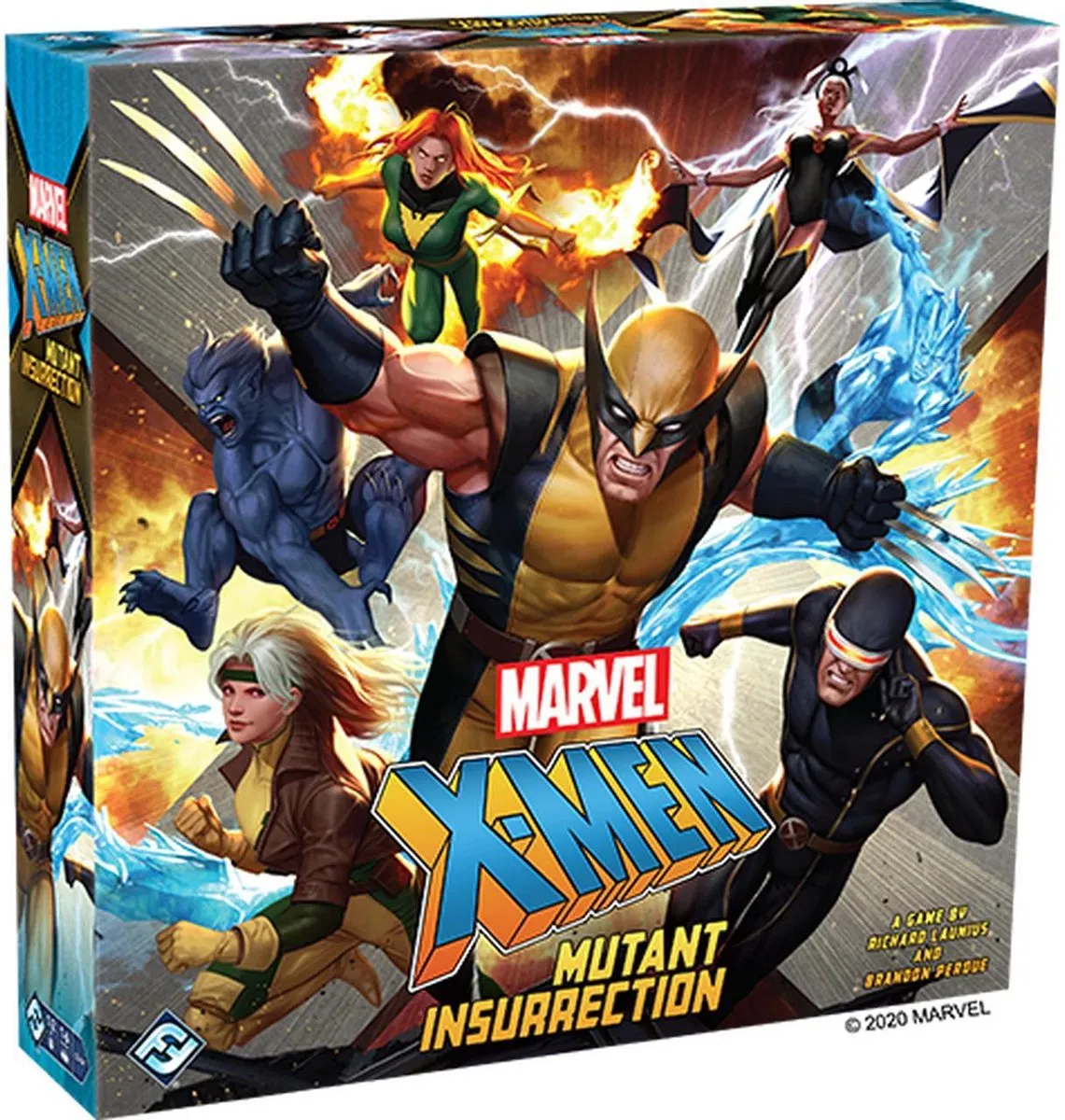 Marvel X-Men Mutant Insurrection Bordspel