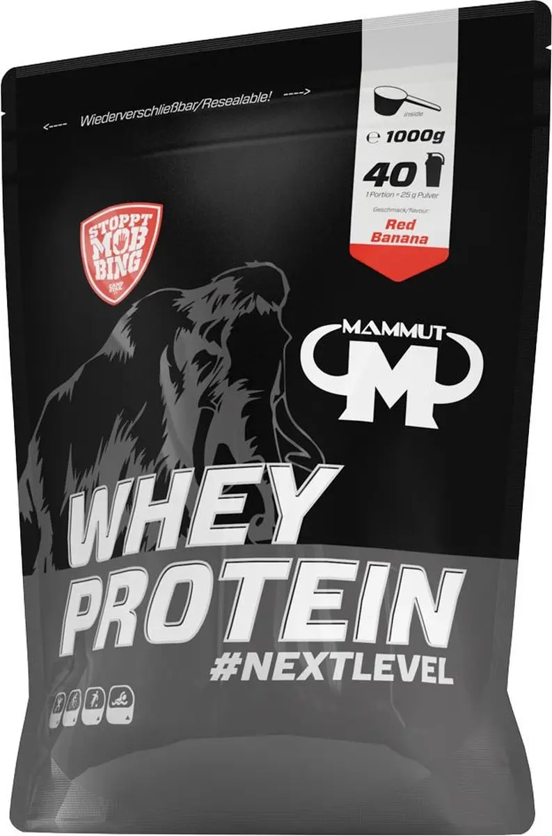 Mammut Whey Protein (1000g) Red Banana
