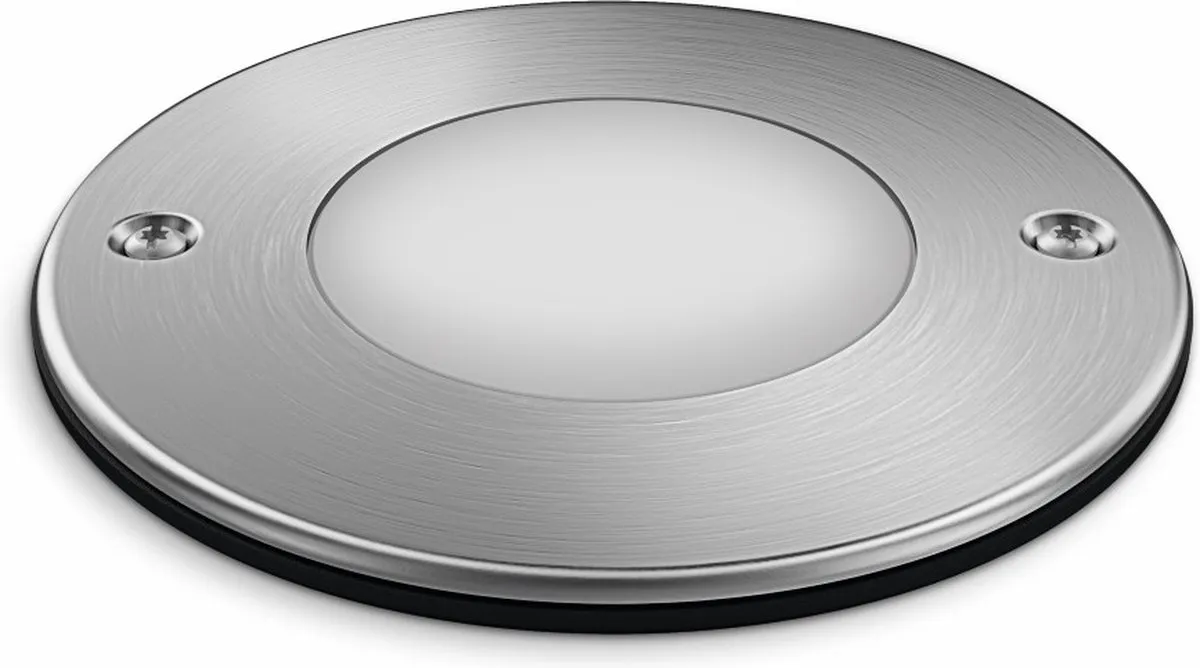 Philips LED Moss Inbouwspot 3W - Ø10.3cm - Zilver