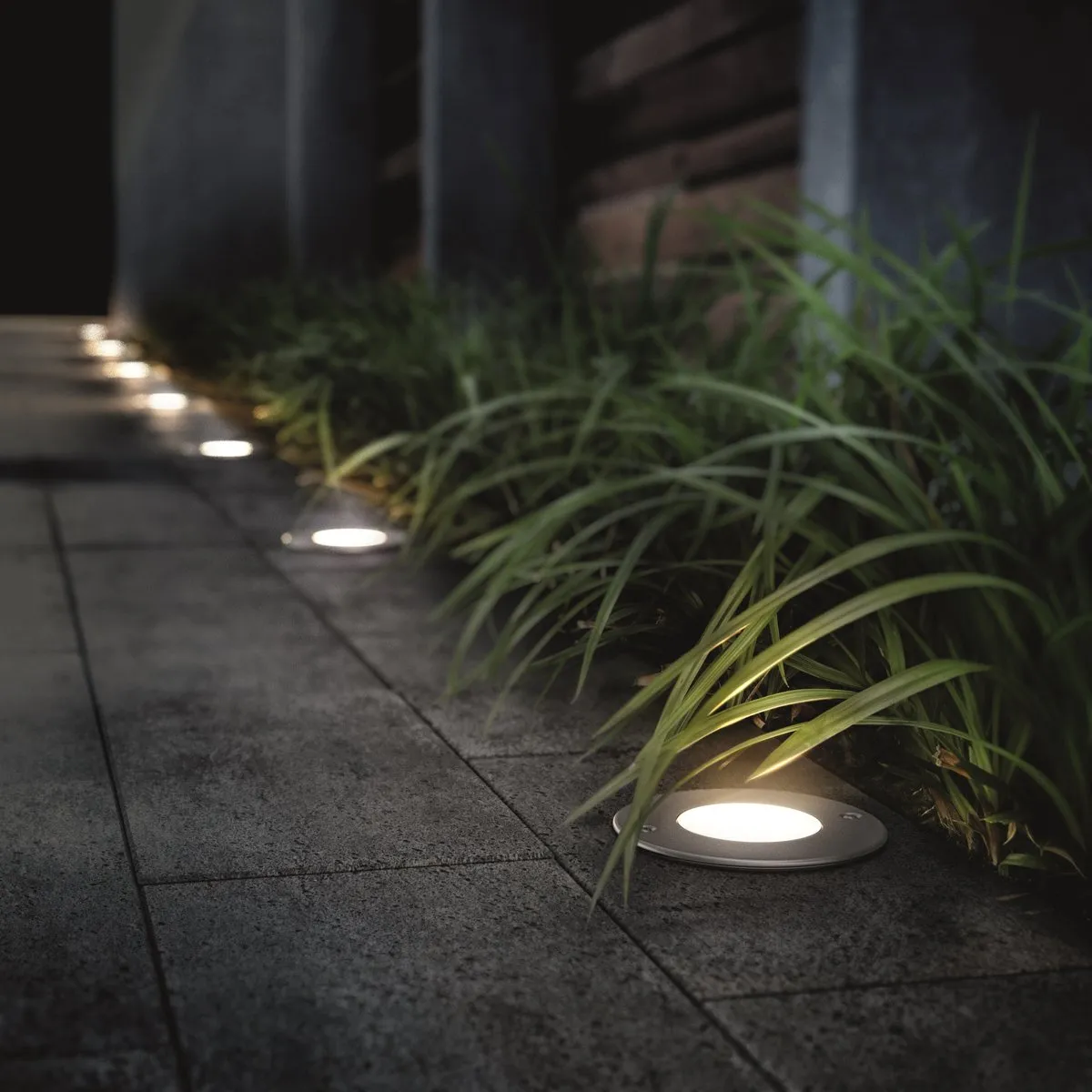 Philips LED Moss Inbouwspot 3W - Ø10.3cm - Zilver