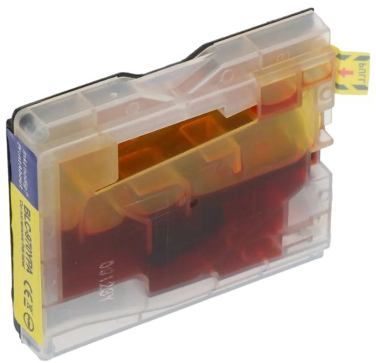 PrintAbout LC-970Y Inktcartridge Geel - 12ml - Brother