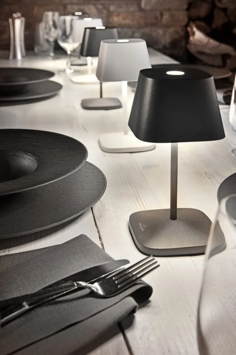 Villeroy & Boch 2.0 Neapel Led Tafellamp Oplaadbaar - 3.3W - Wit
