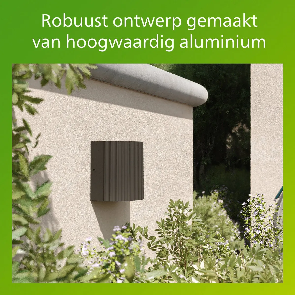 Philips Zyra Wandlamp Antraciet - 4.3W Warmwit