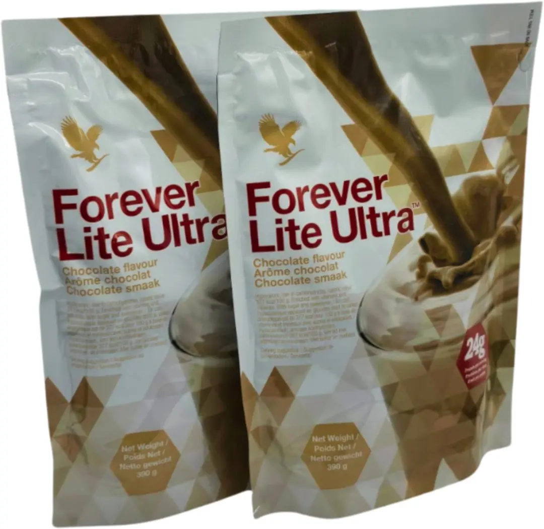 Forever Lite Ultra Chocolateshake, 2-Pack , Voordeelbundel, 2 x 375 g