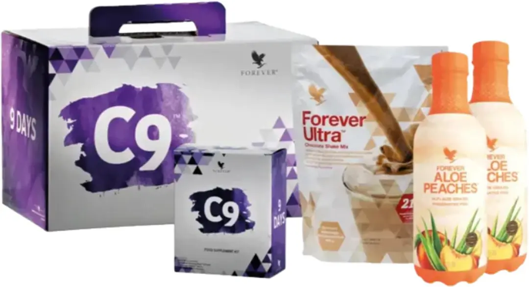 Forever C9 Aloe Peaches Chocolate