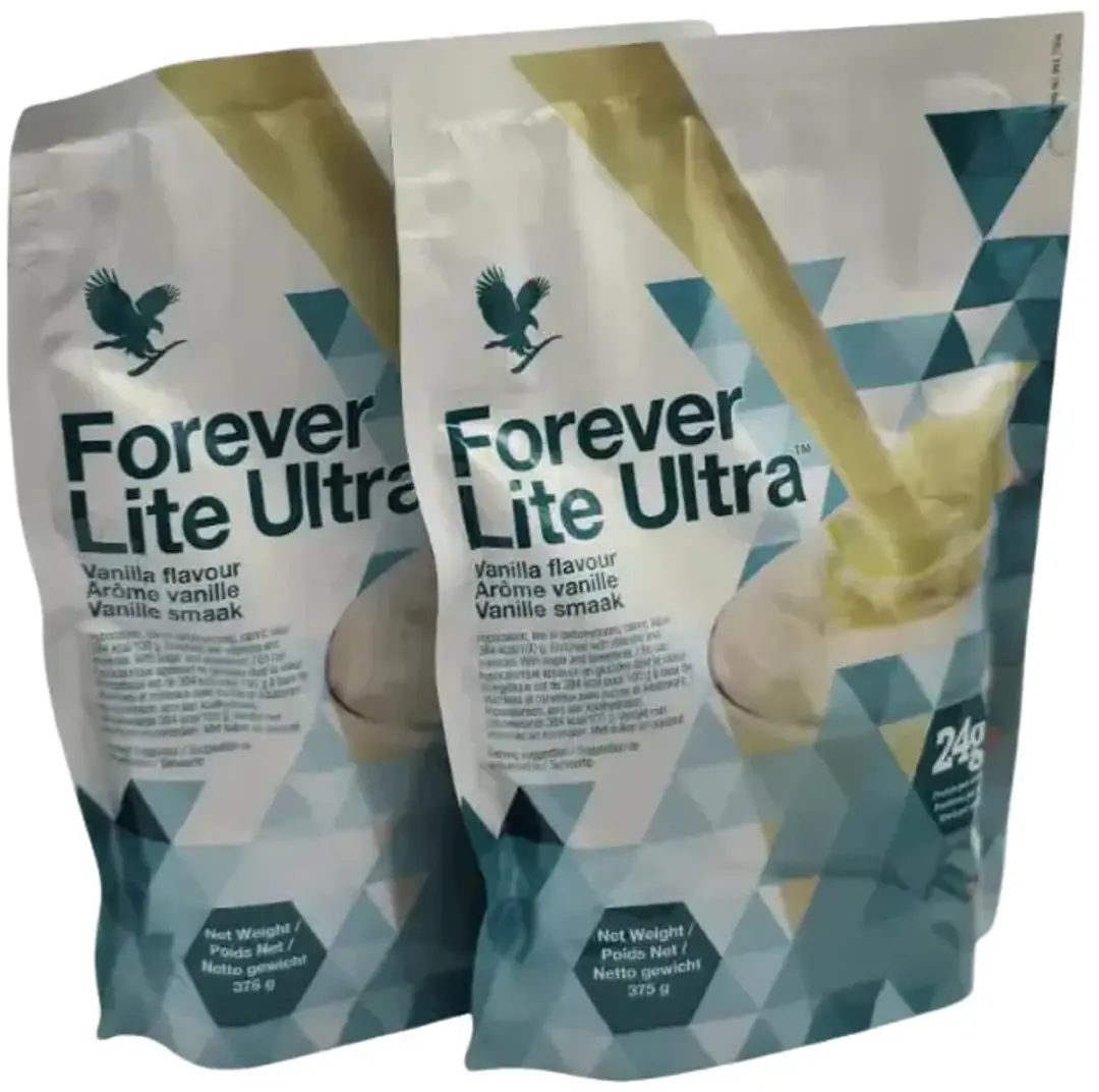 Forever Lite Ultra Vanilleshake, 2 Pack, Voordeelbundel, 375g x 2