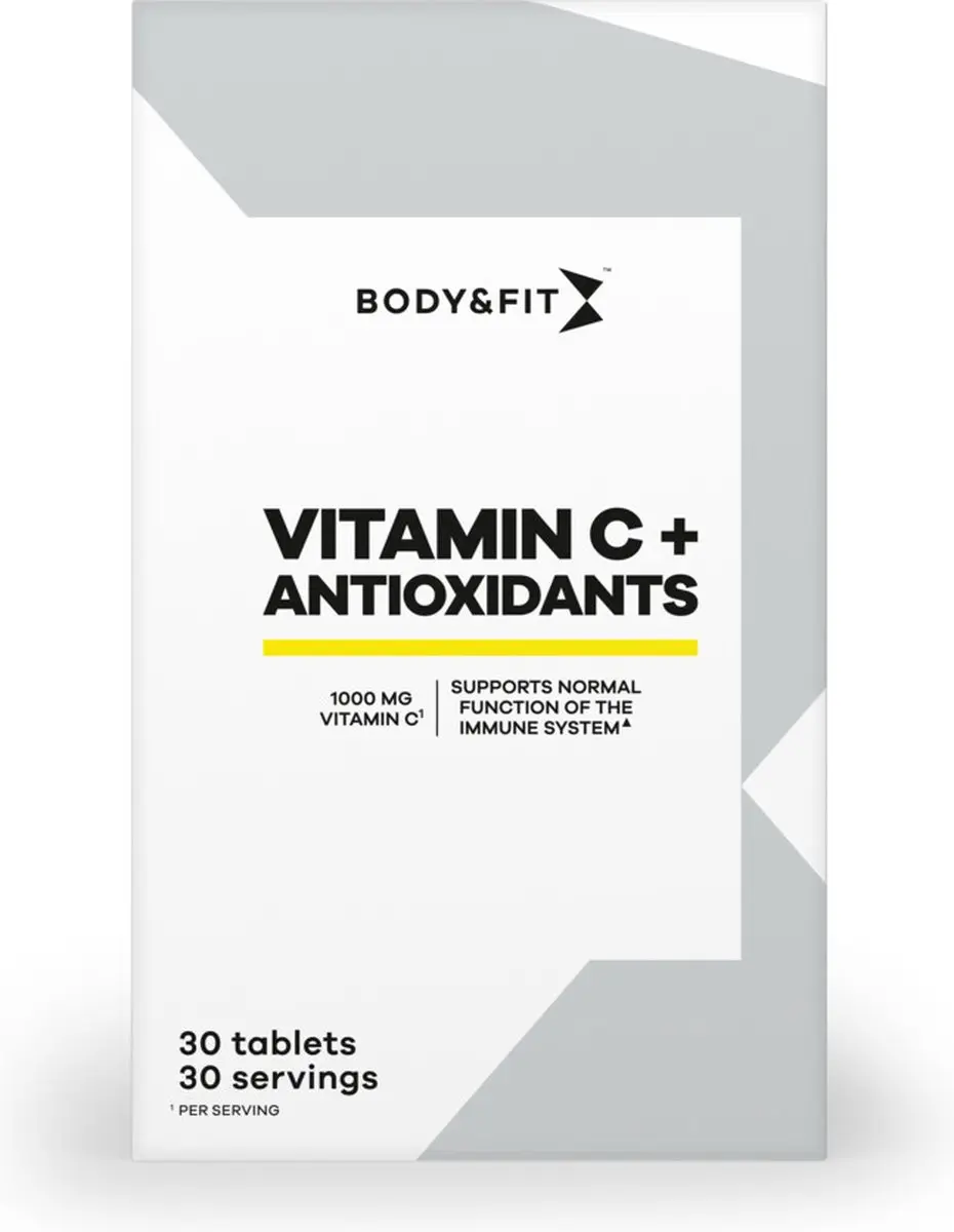 Body & Fit Vitamine C 1000mg + Antioxidant - 30 Tabletten