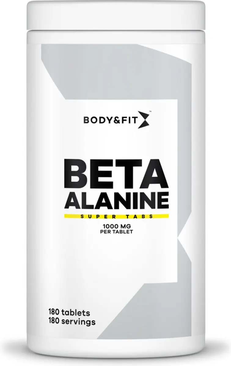 Body & Fit Beta Alanine Super Tabs 1000mg - 180 Capsules