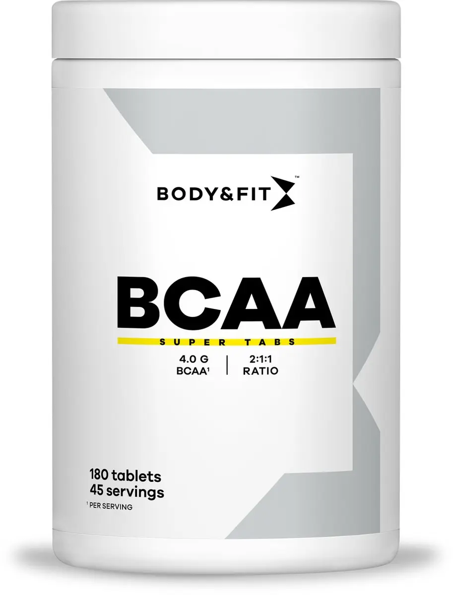 Body & Fit BCAA Super Tabs 180 tabletten