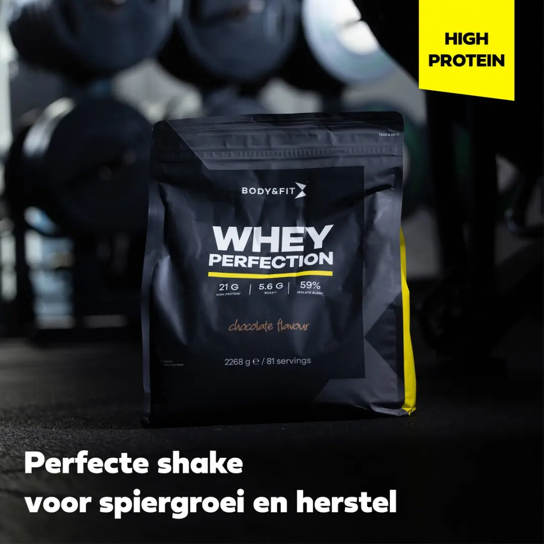 Body & Fit Whey Perfection Chocolade 476g - 17 Shakes