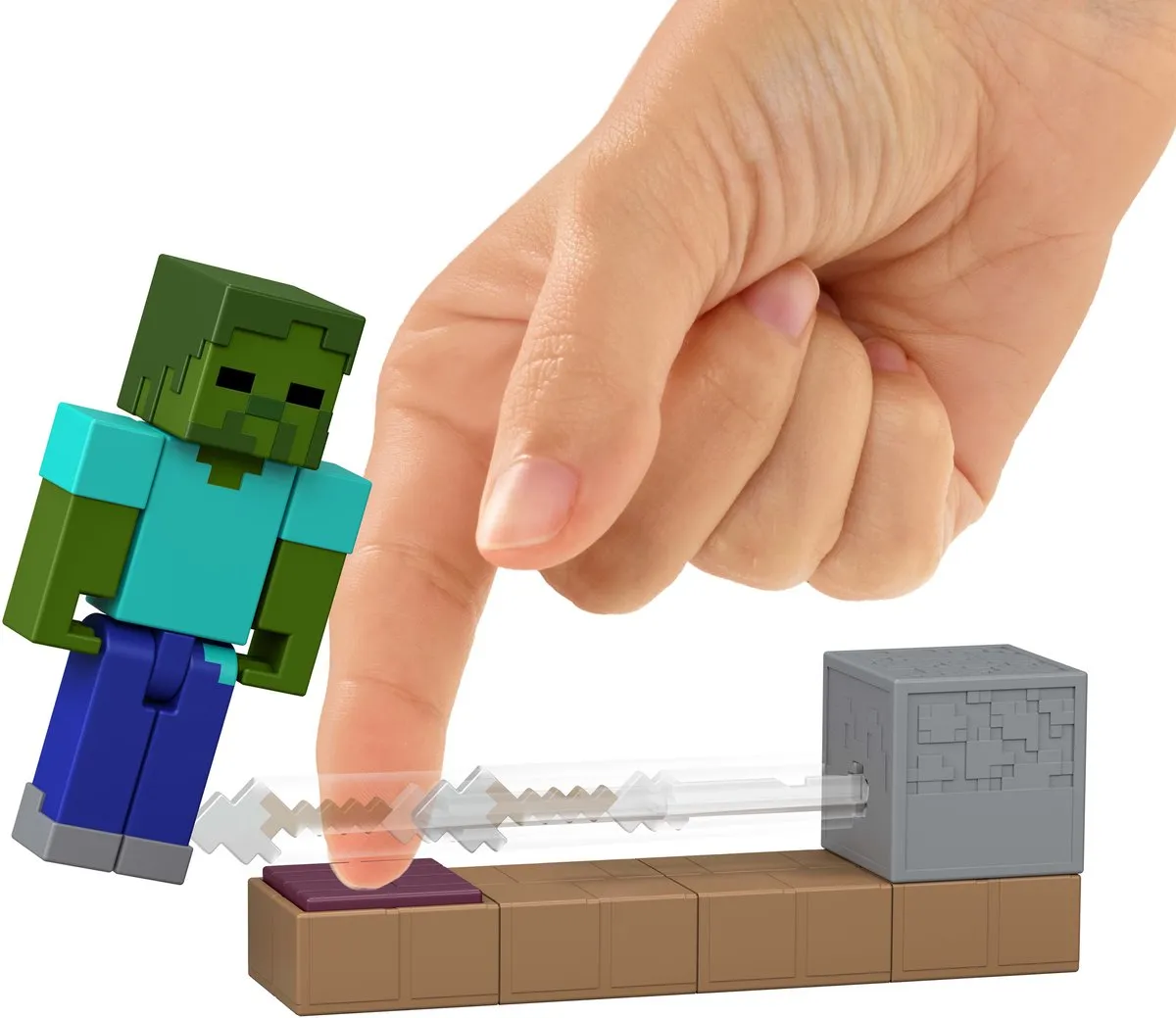 Minecraft Miniature Toy JKK03 - 8cm Meerkleurig
