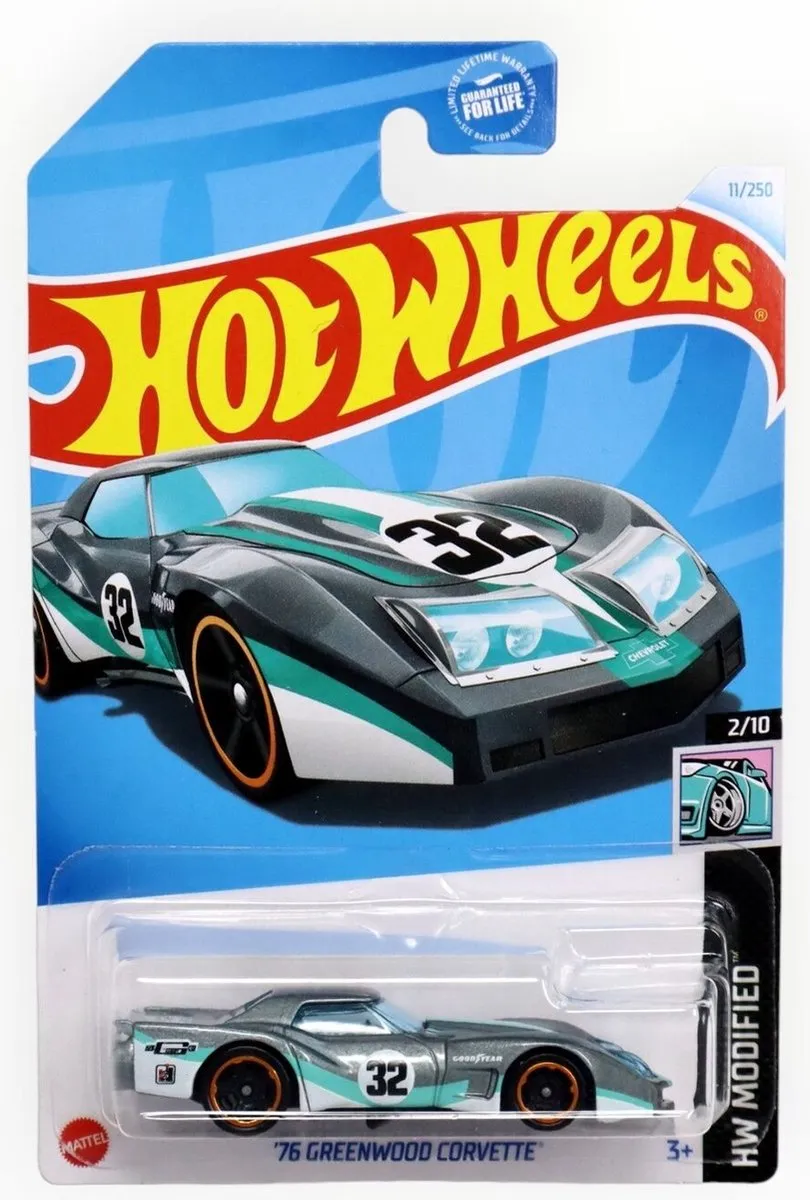 Hot Wheels '76 Greenwood Corvette HW Modified 2/10