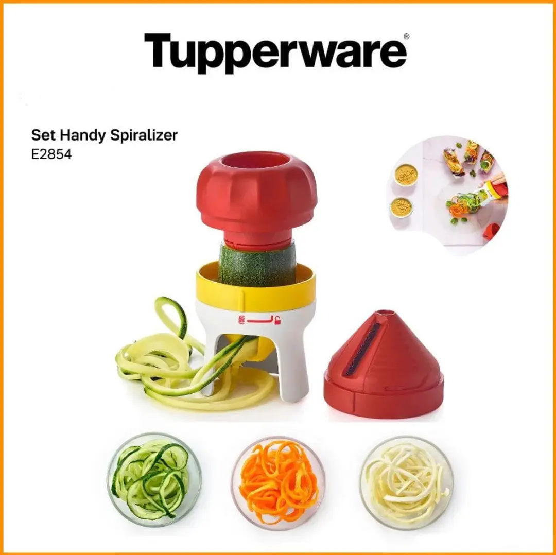 Tupperware groenten spiraalsnijder
