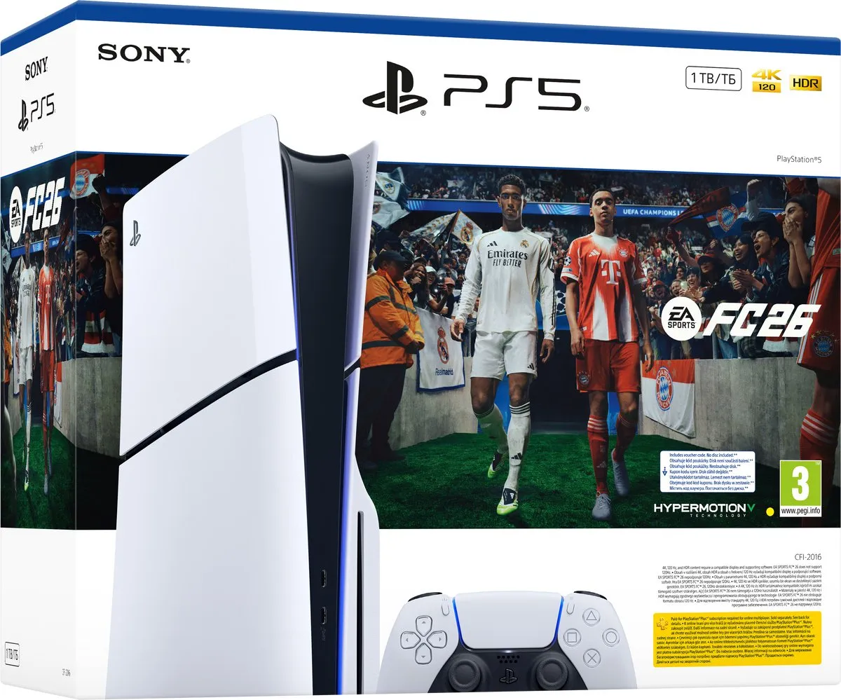 Sony PlayStation 5 Disc Edition 1TB