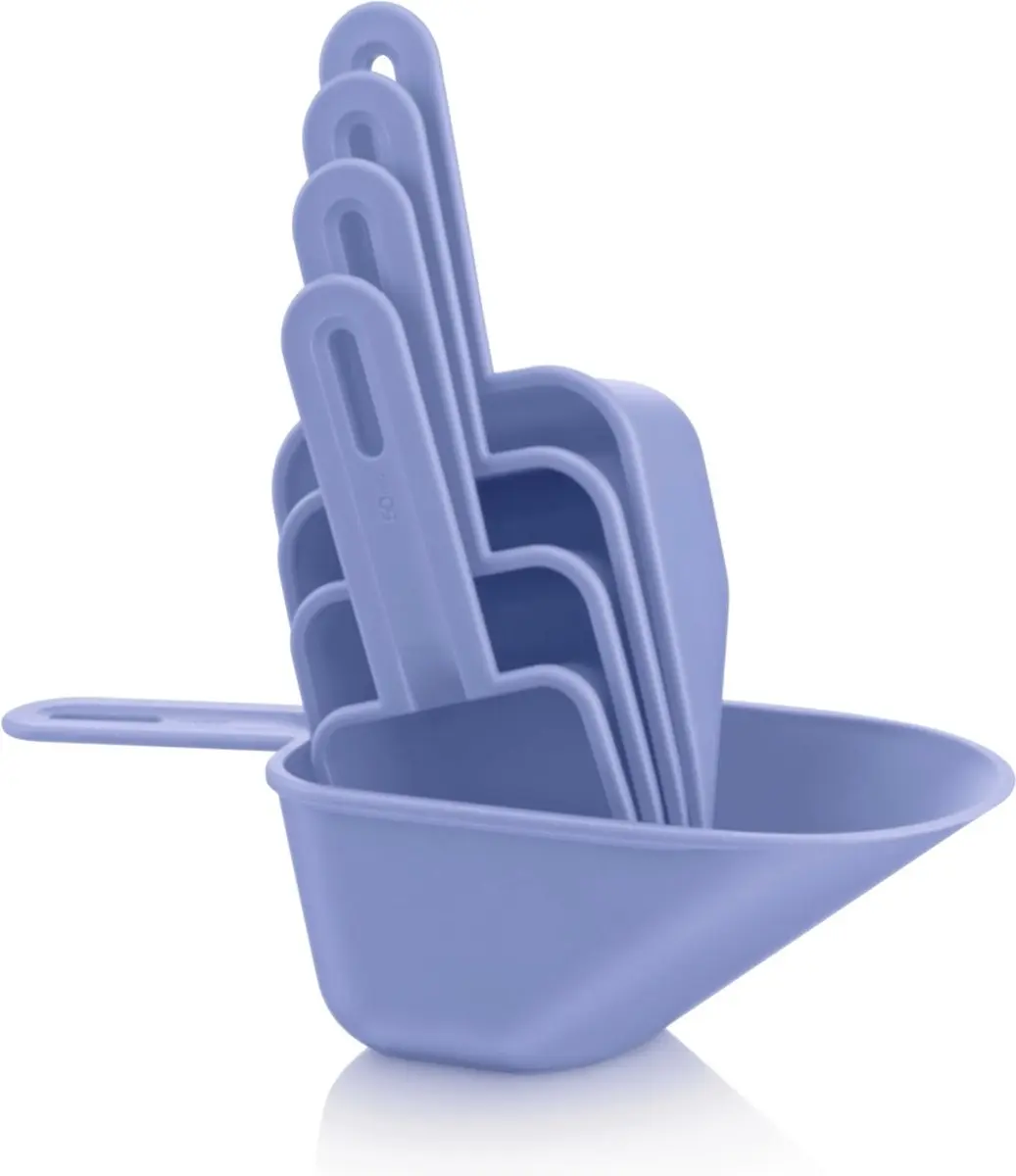 Tupperware 5-in-1 Schepjes Blauw
