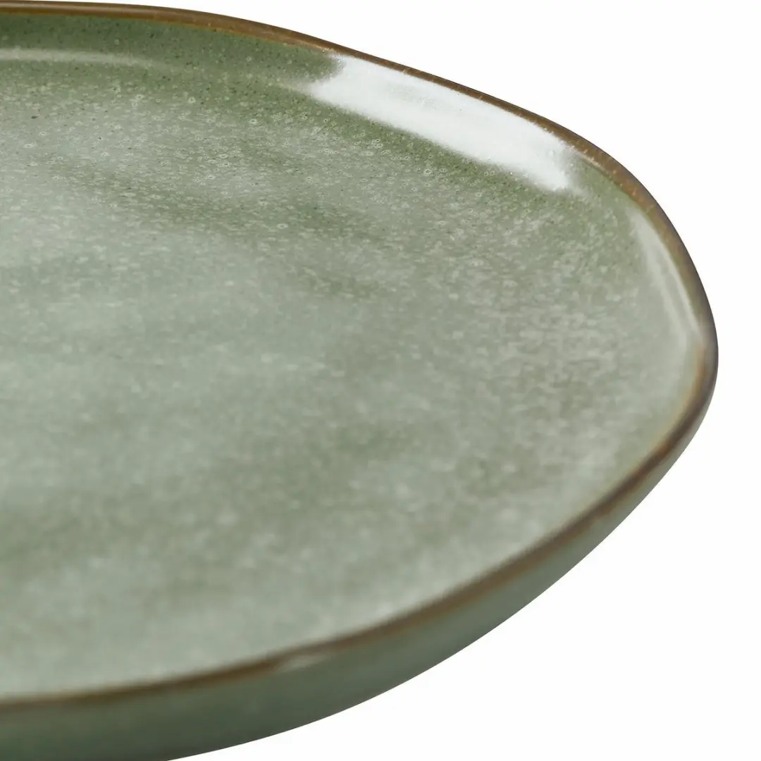 Loberon Biarré Bordenset 6-delig - Turquoise/Bruin