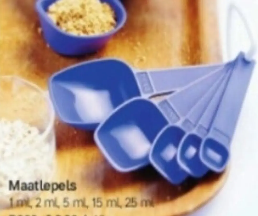 Tupperware Maatlepeltjes Set (5 stuks)