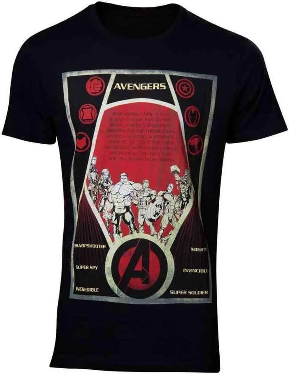Marvel The Avengers Heren T-shirt S