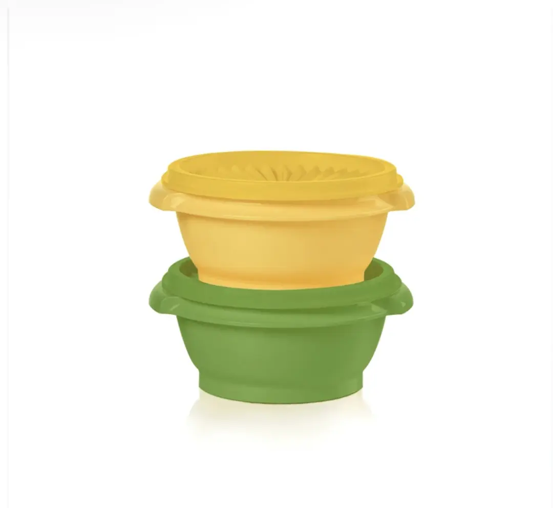 Tupperware Sterdekselschaaltjes 400 ml, 2 delig