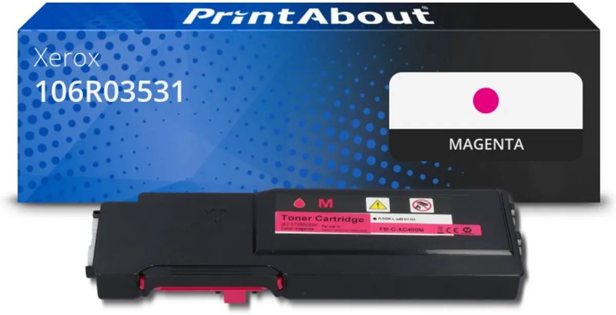 PrintAbout Xerox 106R03531 Toner - Magenta