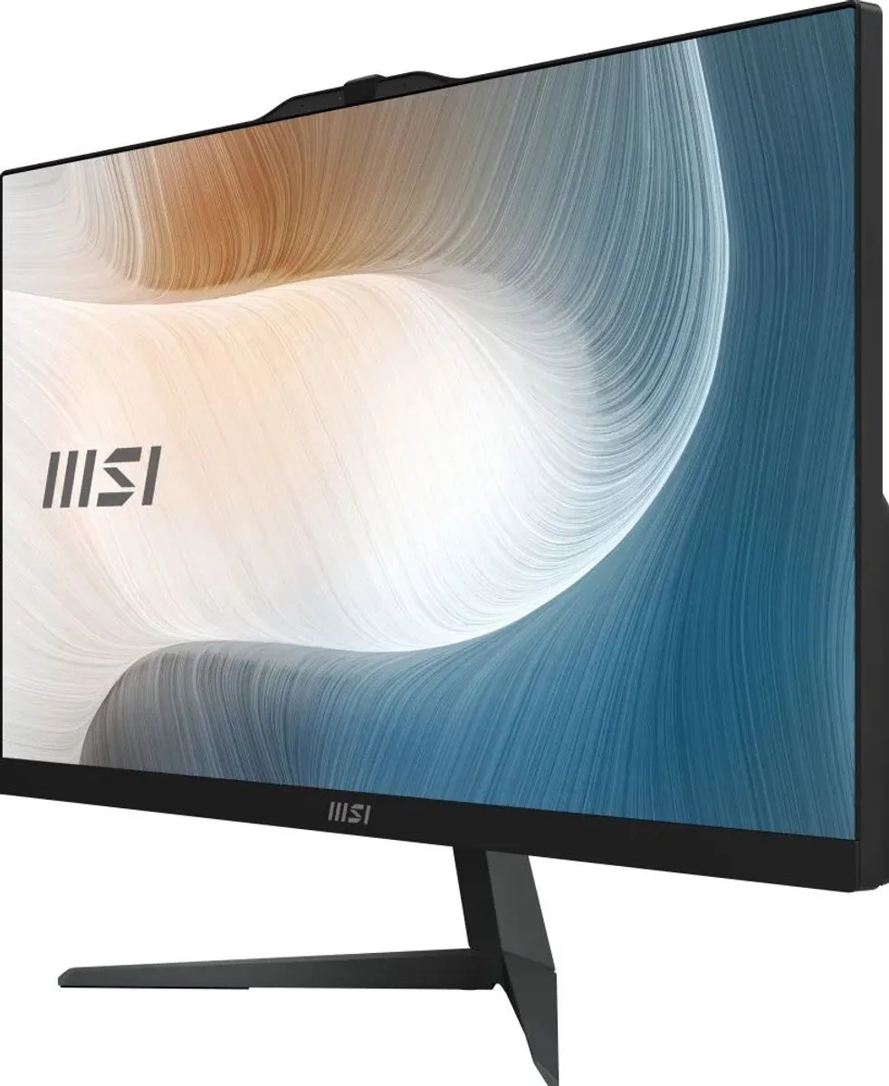 MSI Modern AM242 1M-1221EU Alles-in-één PC - 23,8" Full HD - 8GB/256GB - Zwart