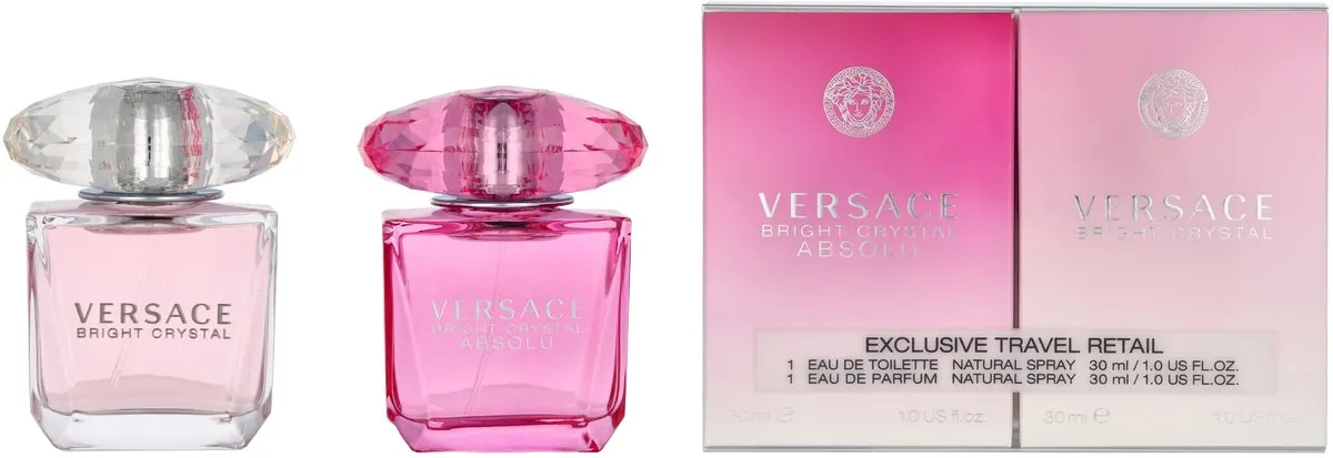 Versace Bright Crystal Geschenkset - 60ml Parfum