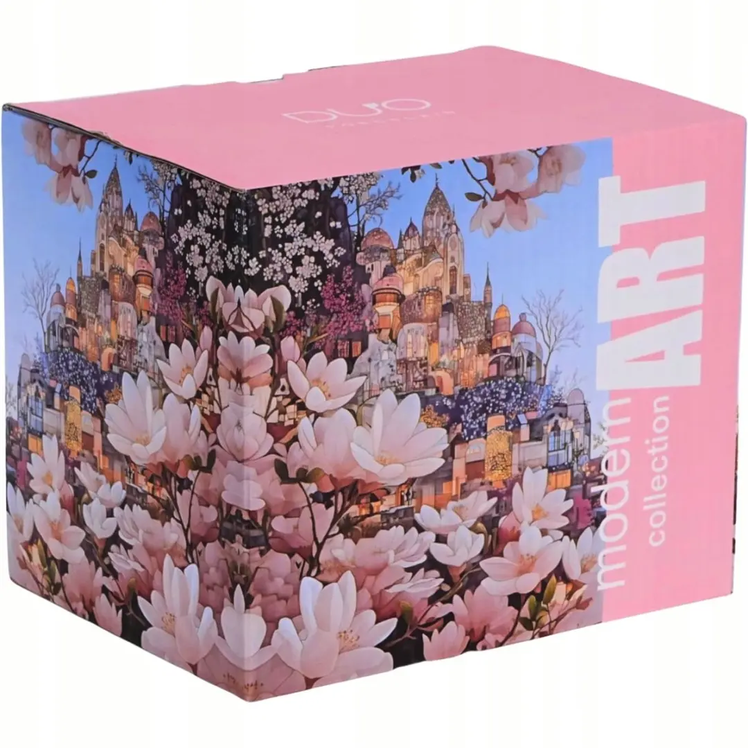 Grote Mok Moderne stad van Magnolia's 750ml porselein