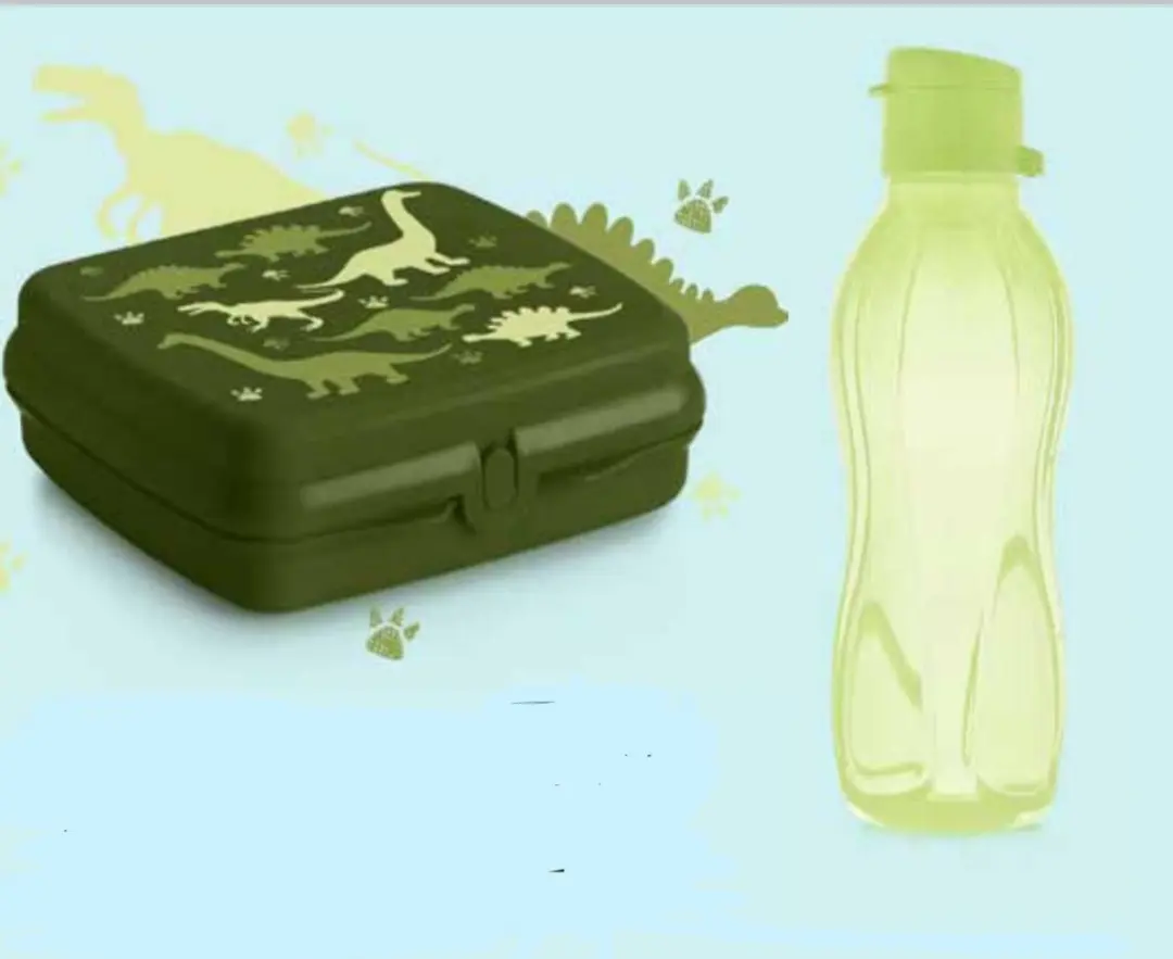 Tupperware set dino