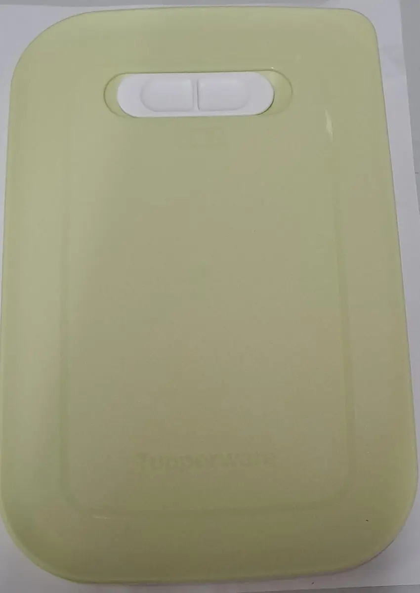 Tupperware VentSmart Vershouddoos 4.4L Doorzichtig en Geel/groen Deksel
