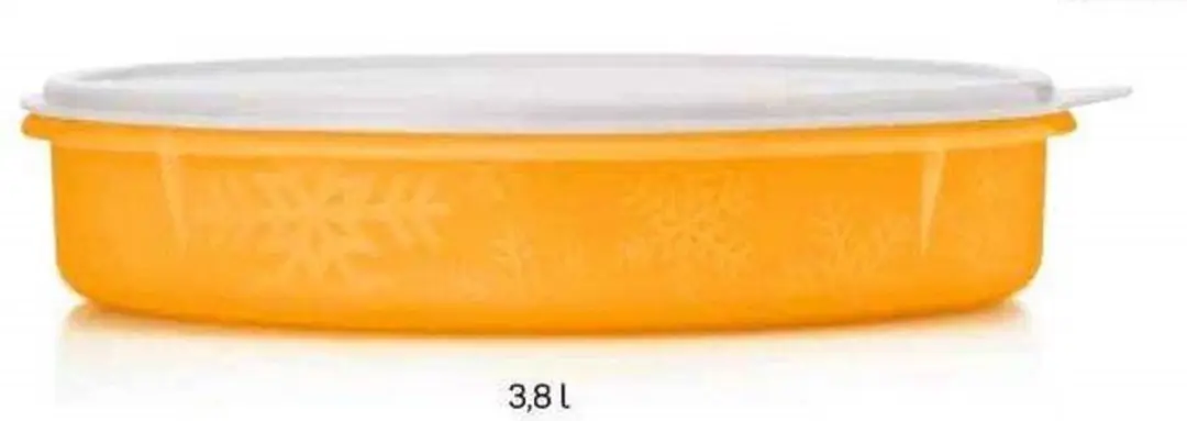 Igloodoos rond 3,8l geel