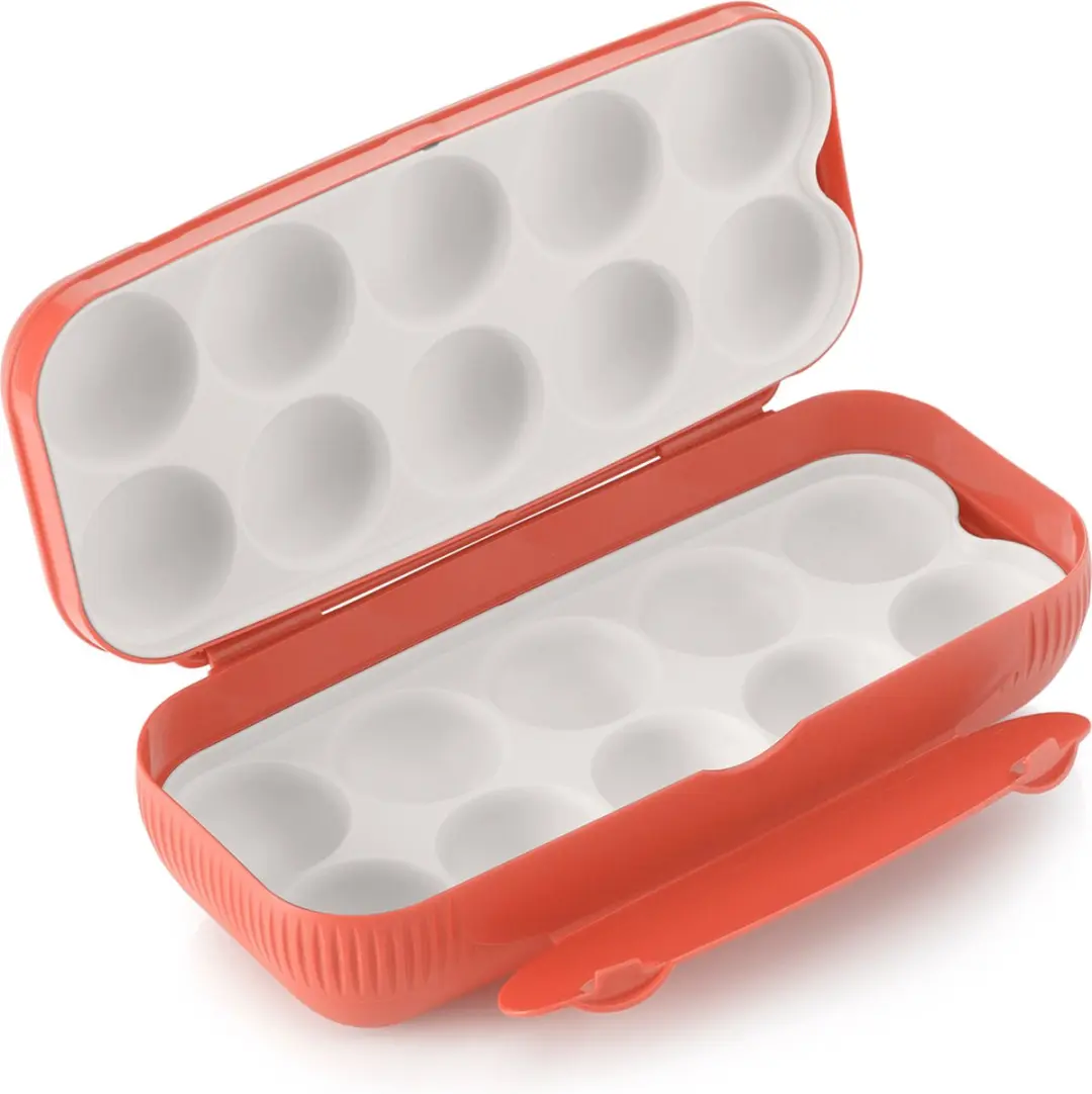 Tupperware eierdoos (rood)