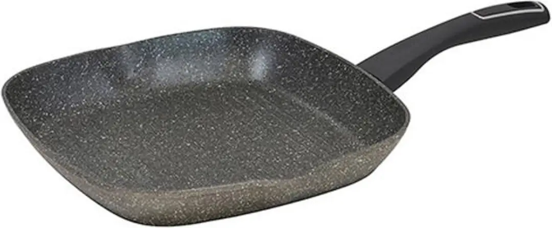 Aluminium Grillpan Bergner- Gehard Hittebestendig Grillpan voor Inductie