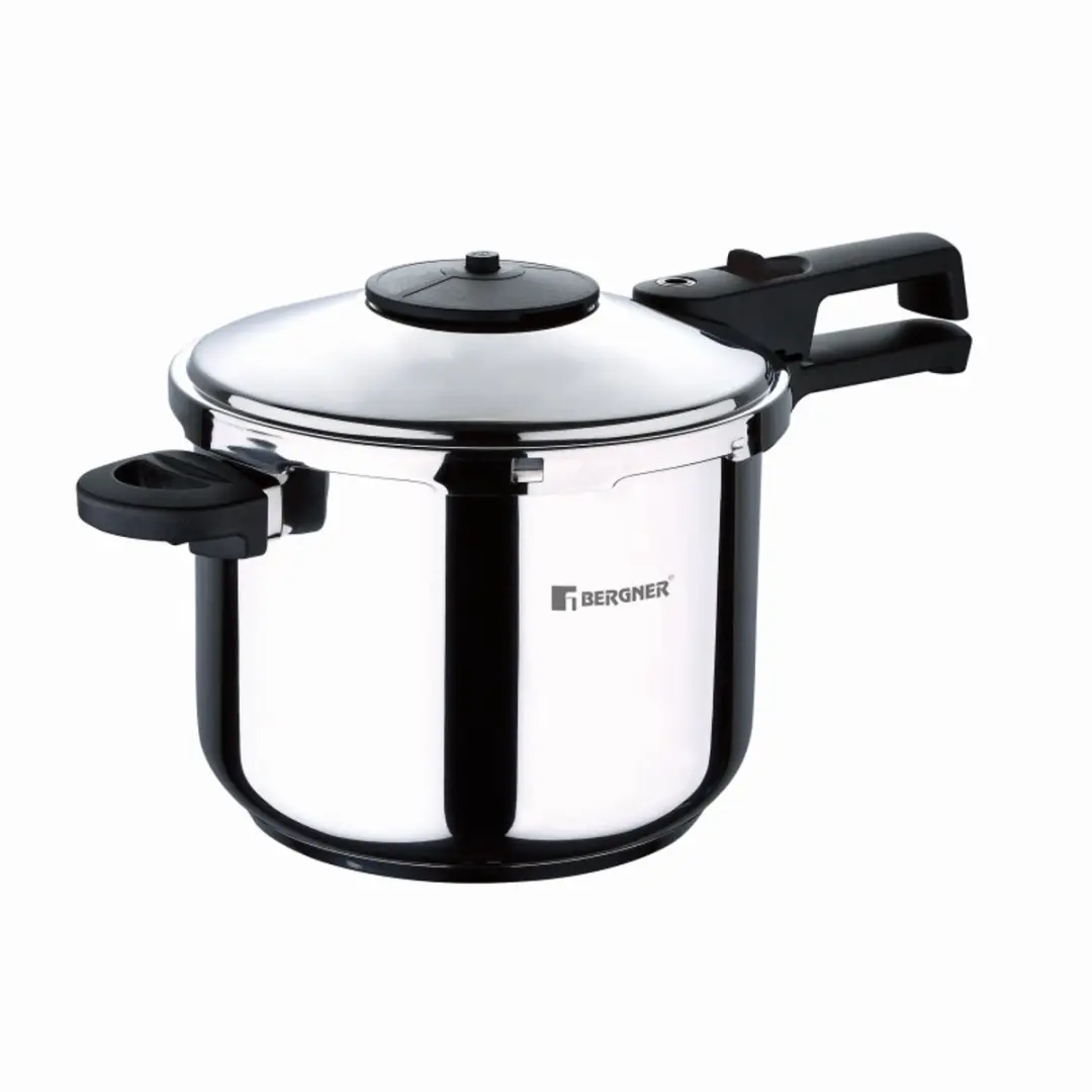 CRETA-snelkookpan van roestvrij staal, 6 liter, 22 cm