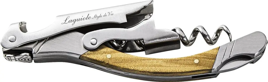 Laguiole Kurkentrekker Olijfhout - Giftbox