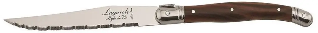 Laguiole Style de Vie Premium Line Steakmessen - 6-delig - Dark Wood